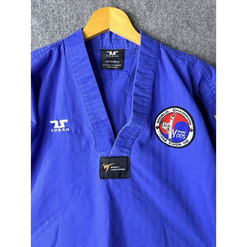 Tusah & Vision Taekwondo Uniform Lot Sz‎ 2/160 USA Korea